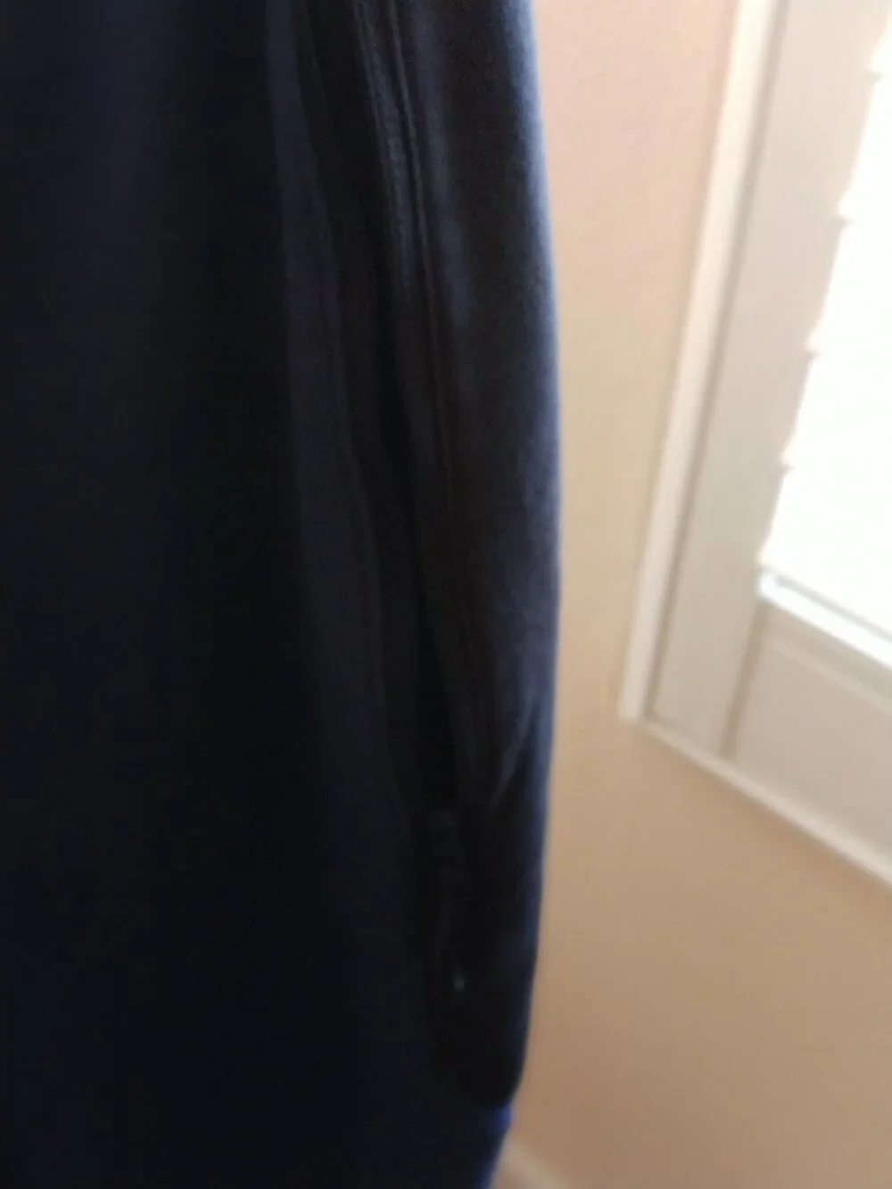 Men's Niki Terma-Fit Athletic Pants Large Navy Blue